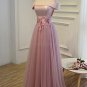 Elegant Off-the-Shoulder Long Prom Evening Party Dresses E0720