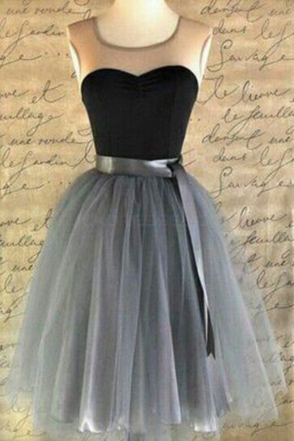 Платья из фатина фото Short Sleeveless Tulle Bridesmaid Prom Evening Formal Dresses E0023