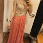 Sexy Low V-Neck Sequins Long Prom Evening Formal Dresses E0176