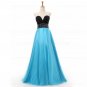 Beaded Sweetheart Long Prom Dresses Evening Gowns E0227