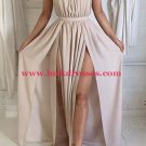 Halter Chiffon Long Prom Formal Evening Party Dresses E1013