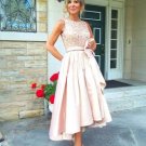 Elegant High Low Mother of The Bride Dresses Evening Gowns E0849