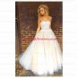 Beaded Lace Strapless Long Prom Formal Evening Party Dresses E1215
