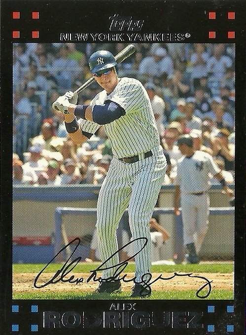 2007 Topps Alex Rodriguez No 510