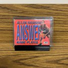 1999 NBA Hoops Skybox Name Plates Allen Iverson #2 of 10NP