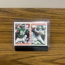 1993 Score Clyde Simmons/Reggie White #416 Double Trouble
