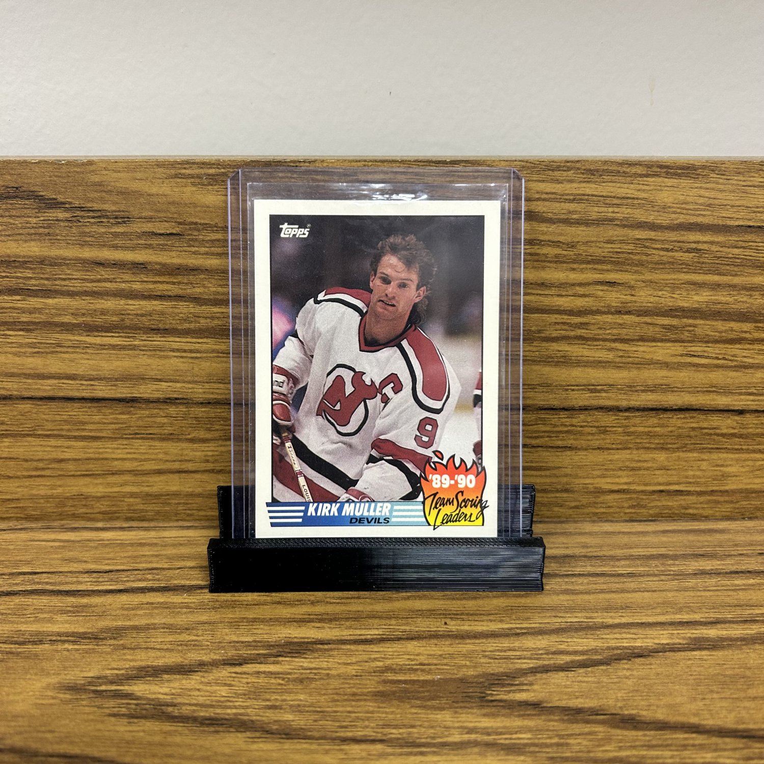 1990 Topps Kirk Muller #7 Team Scoring Leaders