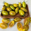 Fresh Surprise Green Cream Tomato Seeds Unique Striped Super Juicy Sweet