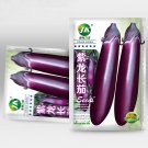 Fresh Spring Summer Eggplant Seeds: Thick Fleshed Purple Red Variety