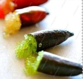Fresh 100pcs/bag Ice Pink Finger Fruit Lime Seed Pomegranate Seed Flower Tree (Col:4)