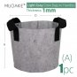 Fresh 15 Colors 10 Sizes Grow Bag Handles Fabric Aeration Container Flower Pouch Seeds