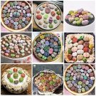 Fresh 100 Pcs Beauty Mixed Mini Lithops Cactus Succulent Flower (Color: Pink) Seeds