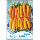 Fresh Vegetables Yellow Peppers Seeds Original Pack 20 seeds capsicum annuum seed I