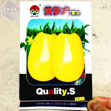 Fresh Middle Yellow McCullough Tomato Seeds Original Pack 300 seeds Vegetables