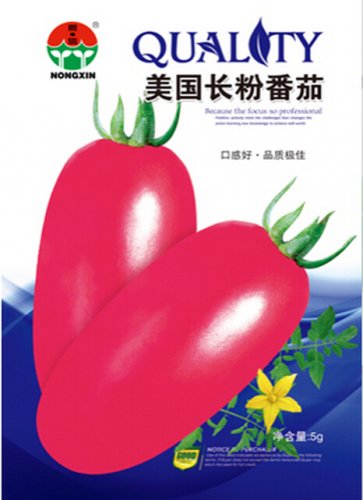 Fresh American Pink Long Tomato Seeds 300 Seeds/Pack Imported Edible Tasty Vegetables