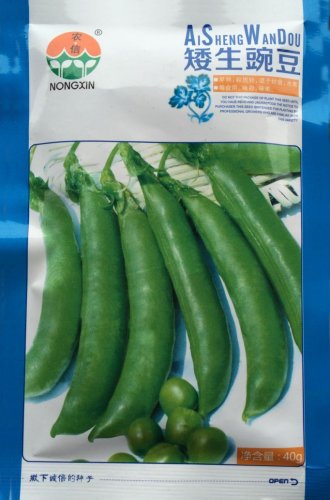 Fresh Runner Dwarf Climbing Green Pea Seeds 40g (150) Seeds/Pack Tasty Vegetables