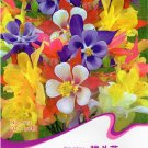 Fresh 50 Seeds/Pack Mix Columbine Aquilegia Viridiflora Shade Perennial Flowers Seeds