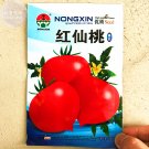 Fresh  Red Flat Peach Indeterminate Tomato Organic Seeds