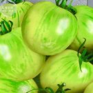 Fresh Bright Green White Zebra Tomato Organic Seeds