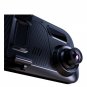 Rexing - M2 2K Front and Rear Mirror Dash Cam with Smart BSD ADAS GPS - Black
