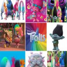 ANNA KENDRICK JUSTIN TIMBERLAKE PRINCESS POPPY TROLLS MOVIE STICKERS