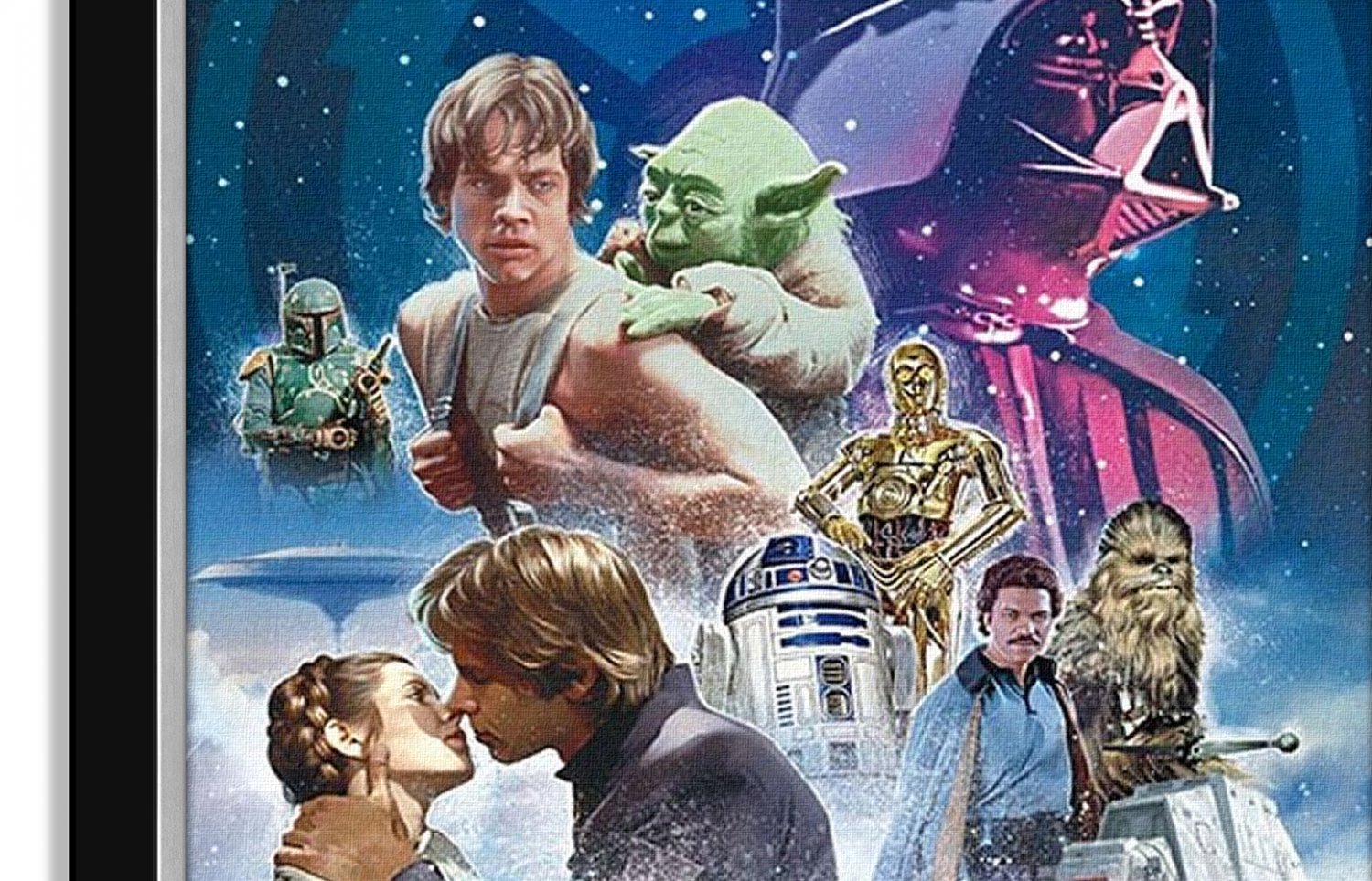 Star Wars Ep V Empire Strikes Back 40th Anniversary Movie Poster