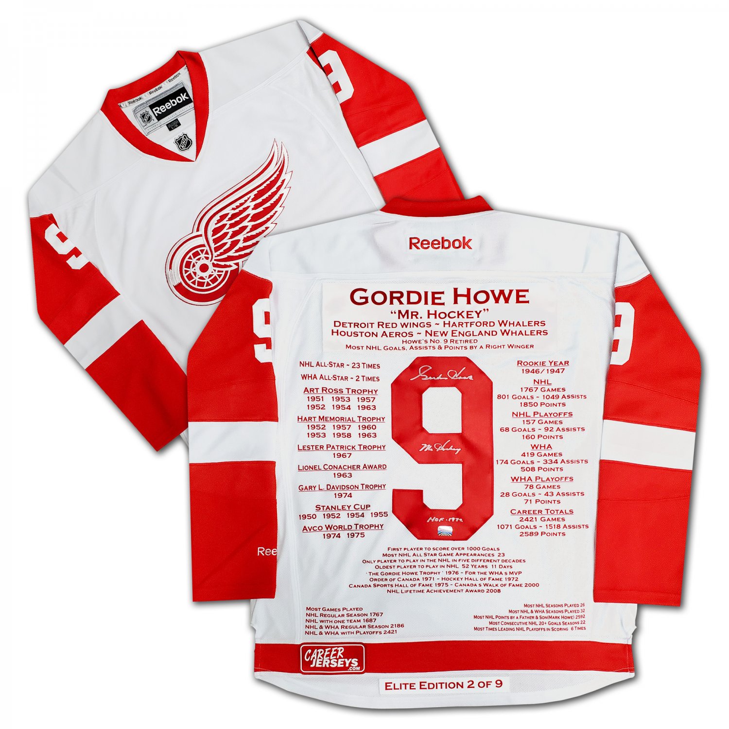 Gordie howe 1955 stanley cup jersey Clearance