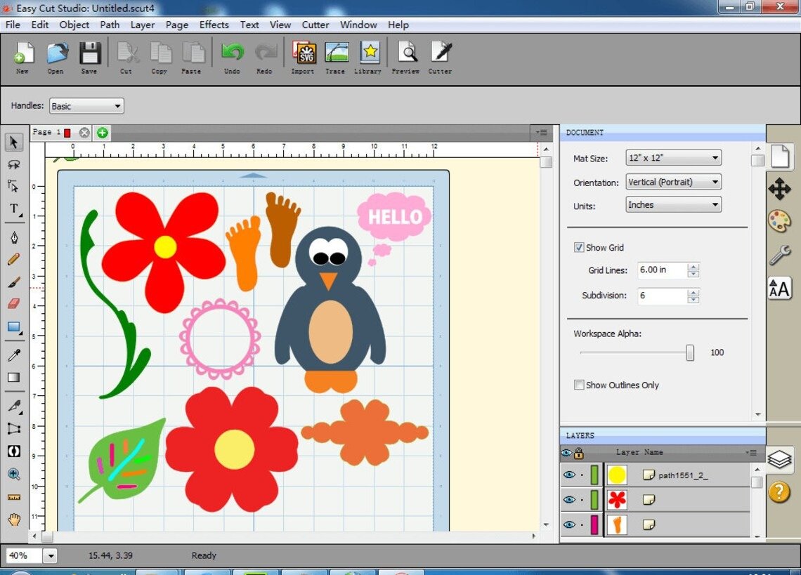 Vinyl Cutting Software &acirc;�� Easy Cut Studio, Lifetime License