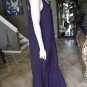 FLAX JEANNE ENGELHART Plum Maxi Dress S