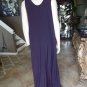 FLAX JEANNE ENGELHART Plum Maxi Dress S
