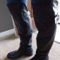 BELMONDO Black Leather Over The Knee Boots 38