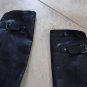 BELMONDO Black Leather Over The Knee Boots 38