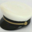 LEGO Part 12895pb01 Minifigure​ Headgear Cap, Sea Captain