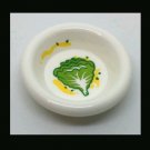 LEGO Part 6256pb05 Minifigure Utensil Dish with Lettuce and Butter Sauce