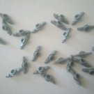 LEGO® CITY minifigure Christmas Ice Skates Iceskating Silver Shoe lot x24