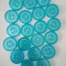 LEGO Dimensions 20x Toy Tag 4 x 4 x 2/3 with 4 Studs Discs 6104392