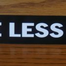 ONE LESS CAR Bike Frame Mountain Road  -- DECAL STICKER
