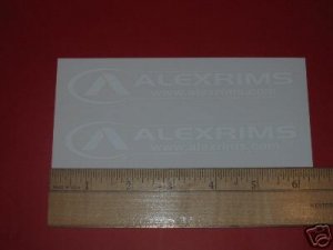 ALEX RIM Bikes Bicycle Mountain Road BMX STICKER DECAL