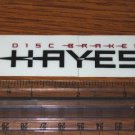 HAYES Disc Brake Bike Frame Mountain Road STICKER DECAL