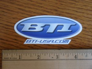 3 BTI Road MTB Frame Race Bike Bicycle DECAL STICKER