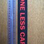 ONE LESS CAR RED Bike Frame Mountain Road DECAL STICKER