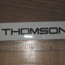 THOMSON SEAT POST  BICYCLES BIKE FRAME STICKER DECAL