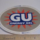 GU Energy Gel Sports Bike Ride Run Power STICKER DECAL