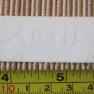 3" GIRO Helmet WHITE Road Tri Mountain Commute Race Bike Frame -- Sticker Decal