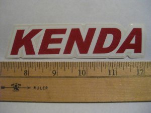 KENDA TIRES BMX MTB Road Bike MX Race  STICKER DECAL