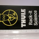 2.5" THULE BIKE SKI KAYAK RACK Black Car Truck Frame Bike Bicycle STICKER DECAL