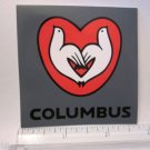 3" COLUMBUS Frame Road Tri Tubes TT Ride Car Mountain Bike Bicycle DECAL STICKER