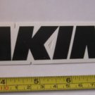 7" YAKIMA Black RACK MTB Road BIKE Race Car Truck Tool  FRAME -- STICKER DECAL