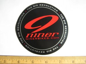 TWO- NINER 29 Mountain BIKE BICYCLE FRAME STICKER DECAL