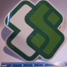 6" SPECIAL BLEND GREEN/WHITE Ski Snowboard Race Rack  Truck Ride DECAL STICKER